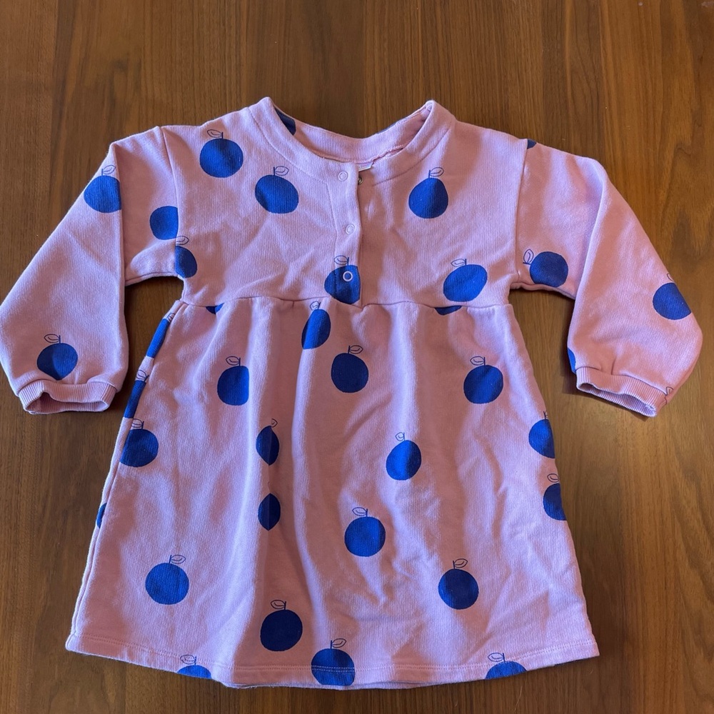 Zara Apple dress size 3-4t